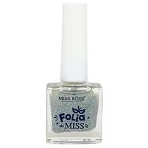 Esmalte Miss Rose Folia Con Brillo