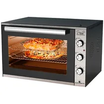 Forno Elétrico Electrobras súper Chef EBHE-107 de 107 Litros com Espeto 220 - 240V ~ 50/60HZ - Preto