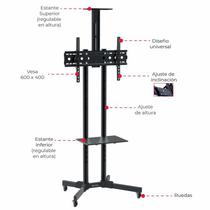 Soporte Kolke de Pie para TV KVS-536 de
30-70"