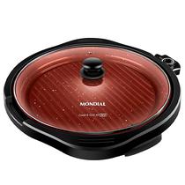 Grill Mondial Cook & Grill G-03 - 1270W - 110V - Preto/Vermelho