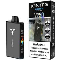 Vaper Descartavel Ignite V250 5% Nicotina 25000 Puffs - Blueberry Ice