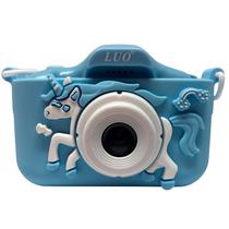 Camera Infantil Luo LU-X207 com Display Blue