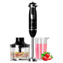 Mixer Electrobras Multi EBMX-1000 1.000 Watts + Processador de Alimentos 127V ~ 60HZ - Preto/Prata