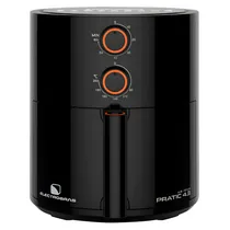Fritadeira Elétrica Electrobras Practic EBAF-43-B - 1500W - 4.3L - 110V - Preto