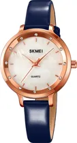 Relógio Skmei 2170 Rgbu Rosa/Ouro/Azul - Feminino