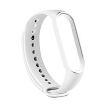 Pulseira de Silicone 4LIFE para Xiaomi Mi Band 5/6 - Branco