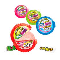 Chicletes Metro Johnybee Mini Roll Tatto 18G Sabores Variados