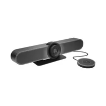 Webcam Logitech Meetup 4K Black + Expansión de Micrófono