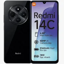 Smartphone Xiaomi Redmi 14C Lte DS 4/128GB 6.88" 50+2+2/8MP A14 18W - Black (Deslacrado)