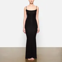 Vestido Skims Soft Lounge Long Slip
