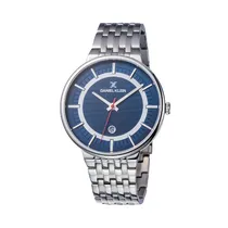 Relógio Analógico Masculino Daniel Klein Fiord DK12010-3 - Prata/Azul