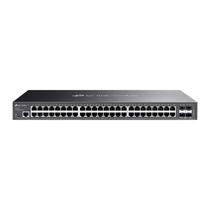 TP-Link Switch Omada SG3452X Acero/Metal  48 10/100/1000 MBPS RJ45 Ports (Auto-Negotiatio Black