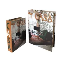 Libro Decorativo Concepts 449-746319L 2 Piezas