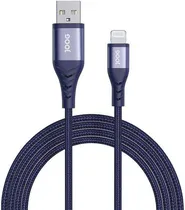 Cabo Joog USB-A p/Lightning Ulc-JG 1.8M Azul