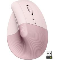 Mouse BT Logi Lift 910-006472 Vertical Silent Rosa