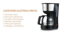 Cafeteira Mitsuo CN4298-V 750W 1,25L Black 110V