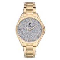 Relogio Analogico Feminino Daniel Klein DK.1.12721-2 Premium Ladies / Pulseira de Aco Inoxidavel - Dourado