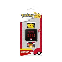 Reloj Digital LED Pokémon POK4322 Negro