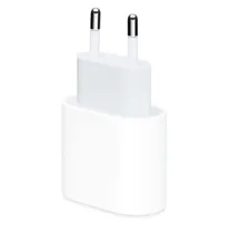 Carregador Apple MUVV3ZM Original 20W USB-C Brasil para iPhone - Branco
