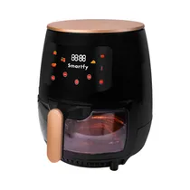 Freidora Air Fryer Smartfy AF01B 900W 3.6L 110V Negro - Dorado
