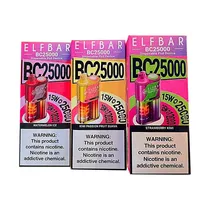 Pod Descartável Elf Bar BC25000 Strawberry Kiwi