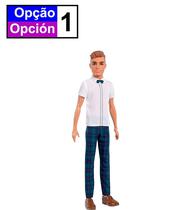 Boneco Barbie Ken Fashionistas - Mattel (Diversos)