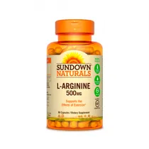 L-Arginine 500MG - 90 Cápsulas Sundown