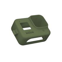 Case de Silicone Gopro com Cordao Ajustavel para HERO8  Verde - AJSST-005