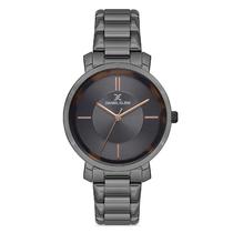 Relogio Analogico Feminino Daniel Klein DK.1.12705-6 Premium Ladies / Pulseira de Aco Inoxidavel - Preto