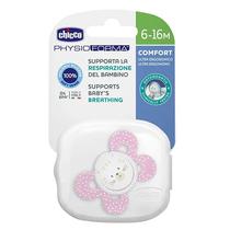 Chicco Nursery Chupete Comfort Rosa Sil. 6 -12M 1 Un Detalles En El Producto 6 -12M Rosa