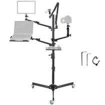 Neewer DS010 Suporte de CHão Móvel de Transmissão Ao Vivo Multimontagem