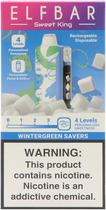 Vape Descartavel Elf Bar Sweet King Wintergreen Savers 40000 Puffs