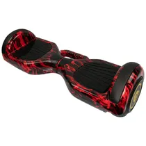 Scooter Elétrico Power Board C06BTL - 6.5" - Bluetooth - com Bolsa - Vermelho