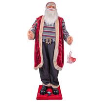 Muneco Papa Noel Bailarin Electrico 1,8MTS