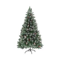 Arbol de Navidad Con Luz AN1042-1 210 CM Verde - Blanco