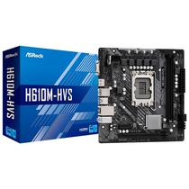 Placa Mãe Asrock H610M-HVS Socket LGA 1700 / VGA / DDR4