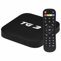 Receptor Iptv Tigre TG3 2GB de Ram / 16GB / Uhd / 4K - Preto