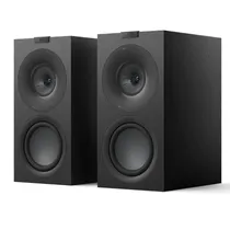 Caixa de Som Kef Q Concerto Meta Bookshelf Black 3VIAS Par