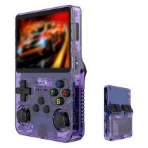 Console Portatil Games R36S 3.5" 64GB/1GB - Purple (Caixa Feia)