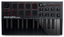 Akai MPK Mini MK3 Black  Controlador Midi com 25 Teclas