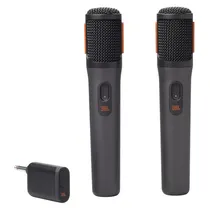 JBL Microfone Party Box Wirless 2 Mic Black