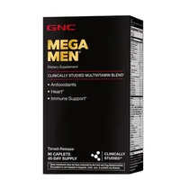 GNC Mega Men Multivitamínico 90 Cápsulas