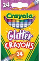 Crayola Glitter Crayons 52-3715 (24 Unidades)