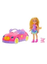 Mattel Muñeca Chelsea Muñeca Y Auto de Osito Detalles En El Producto 3+ Multicolor