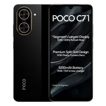 Smartphone Xiaomi Poco C71 DS Lte 3/64GB 6.88" 32/8MP A15 15W- Black