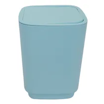 Lixeira Plastica com Tampa :13.2*13.6*16.5CM.