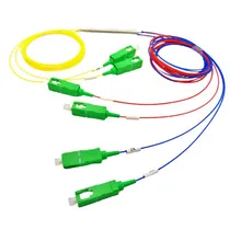 Cabo Iuron Splitter Óptico Desbalanceado 1X2 10-90% 1.0M SC-Apc FBT