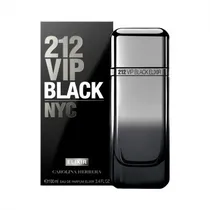 Perfume Carolina Herrera 212 Vip Black Elixir Masculino 100ML