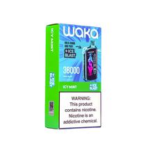 Vape Descartavel Waka Blast 36000 Puffs 5% Nicotina - Icy Mint