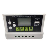 Solar PWM 20A Controlador 12V/24V DC Out 2A USB